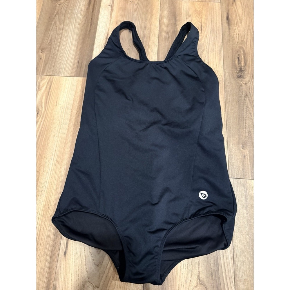 Baleaf Swimsuit Women 38 Black Tank‎ One Piece Training Lightly Padded Racerback